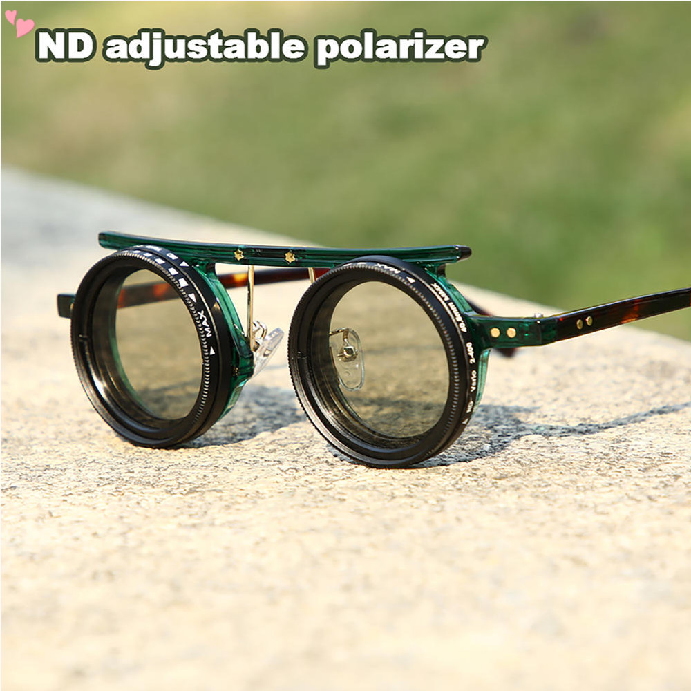 แว่นกันแดดรุ่นปรับได้ Stepless กับฟิลเตอร์ ND แว่น Adaptive ระดับ 1-9 สำหรับกลางแจ้ง