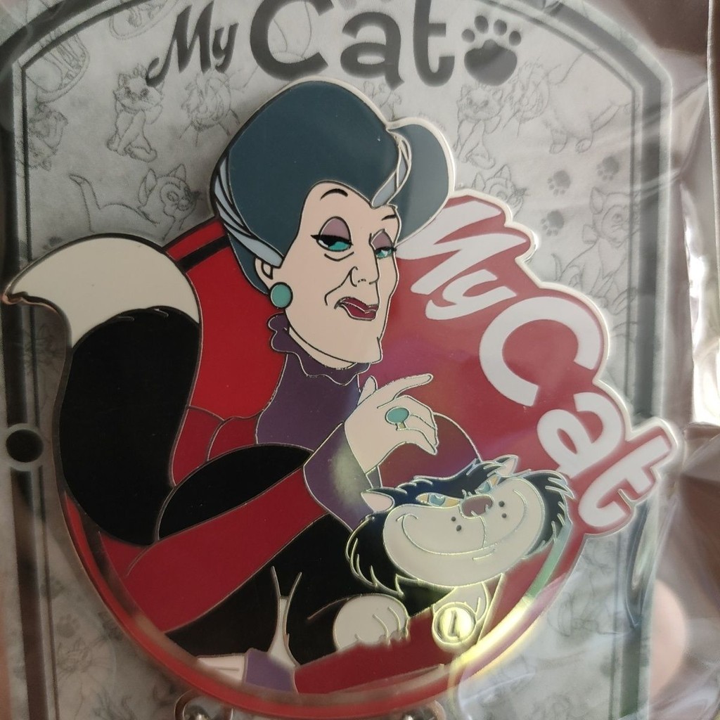 Disney Limited Edition MyCat Badge Shiny Black Cat ของขวัญพิเศษ/ลูกปัด 256.15