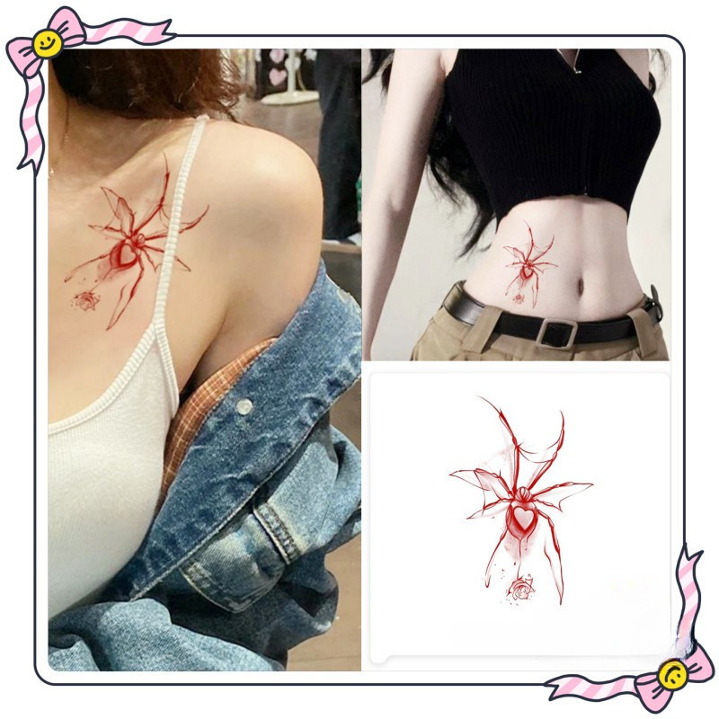 สติกเกอร์รอยสัก  กันน้ํา  แทททู อุปกรณ์เสริมสวย พร้อมส่ง