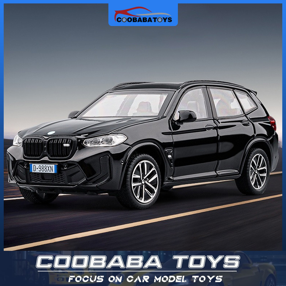 CBB 1:32 BMW X3 Alloy รถเหล็กโมเดลของเล่นสําหรับเด็กเด็กผู้ชายผู้ใหญ่คอลเลกชันจัดส่งที่รวดเร็ว