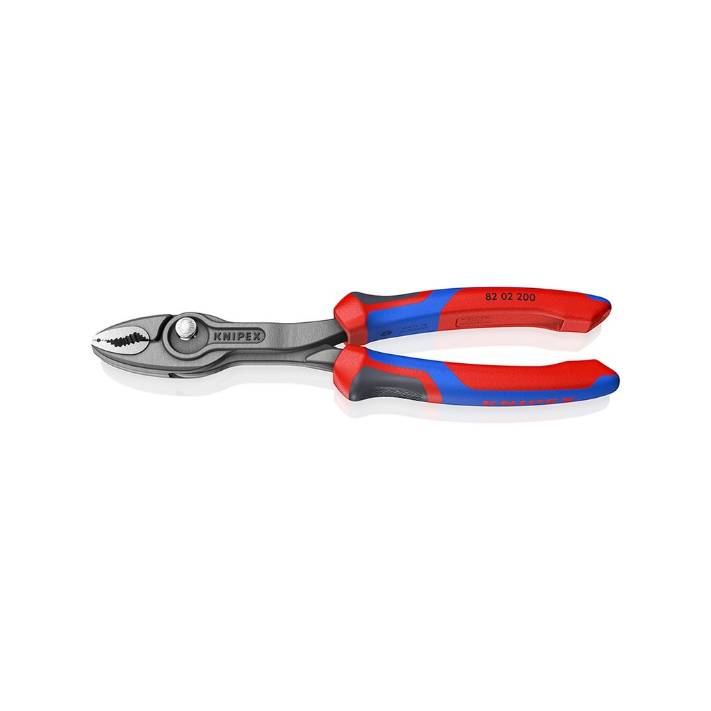 KNIPEX คีมจับอเนกประสงค์ รุ่น TWINGRIP ขนาด 200 มม. รหัส 82 02 200 (คะนิเพค)