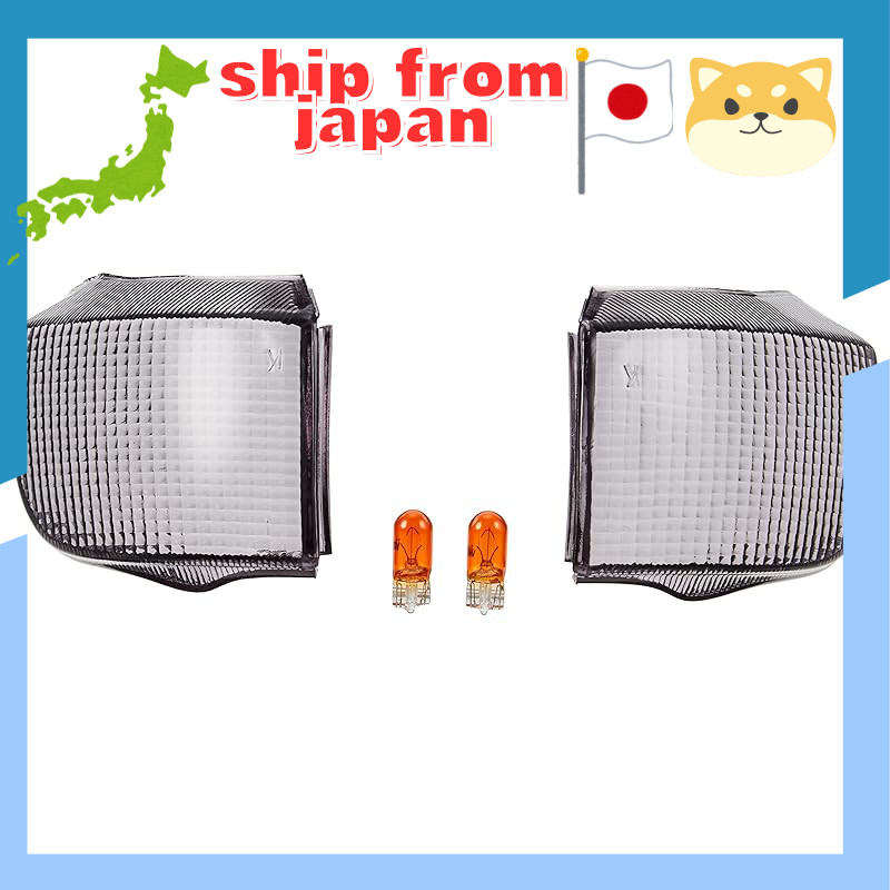 JogAprio (4JP) Smoke Turn Signal Lens SET for Rear 20-4436RML