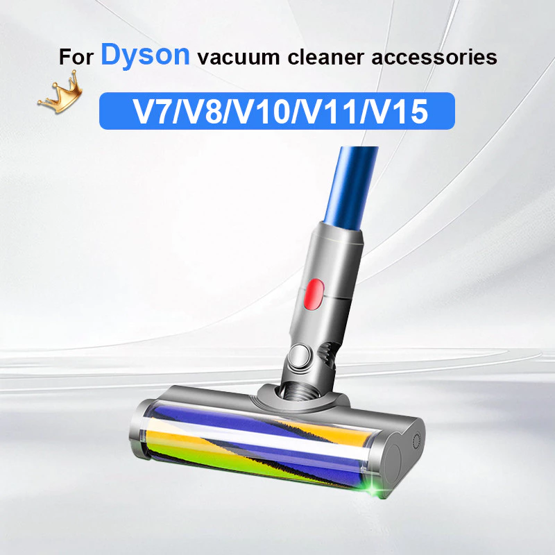 สําหรับ DysonV6V7/V8/V10/V11/V15/G5/V10slim/V12slim เปลี่ยนหัวเก็บฝุ่นไฟฟ้าชั้นแปรงเลเซอร์เครื่องดูดฝุ่นอุปกรณ์เสริม,หัวแปรงไดสัน V6 V11 ,หัวลูกกลิ้งเลเซอร์ไดสัน V15 Detect