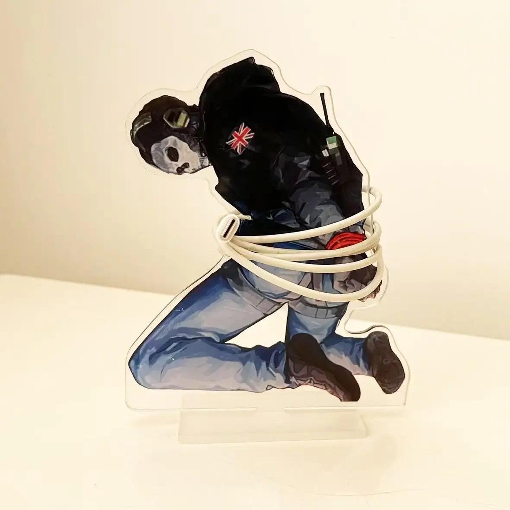 COD Ghost Call of Duty Ghost Konig Keegan คอสเพลย์อะคริลิครูปขาตั้งกระเป๋าเครื่องประดับเดสก์ท็อป