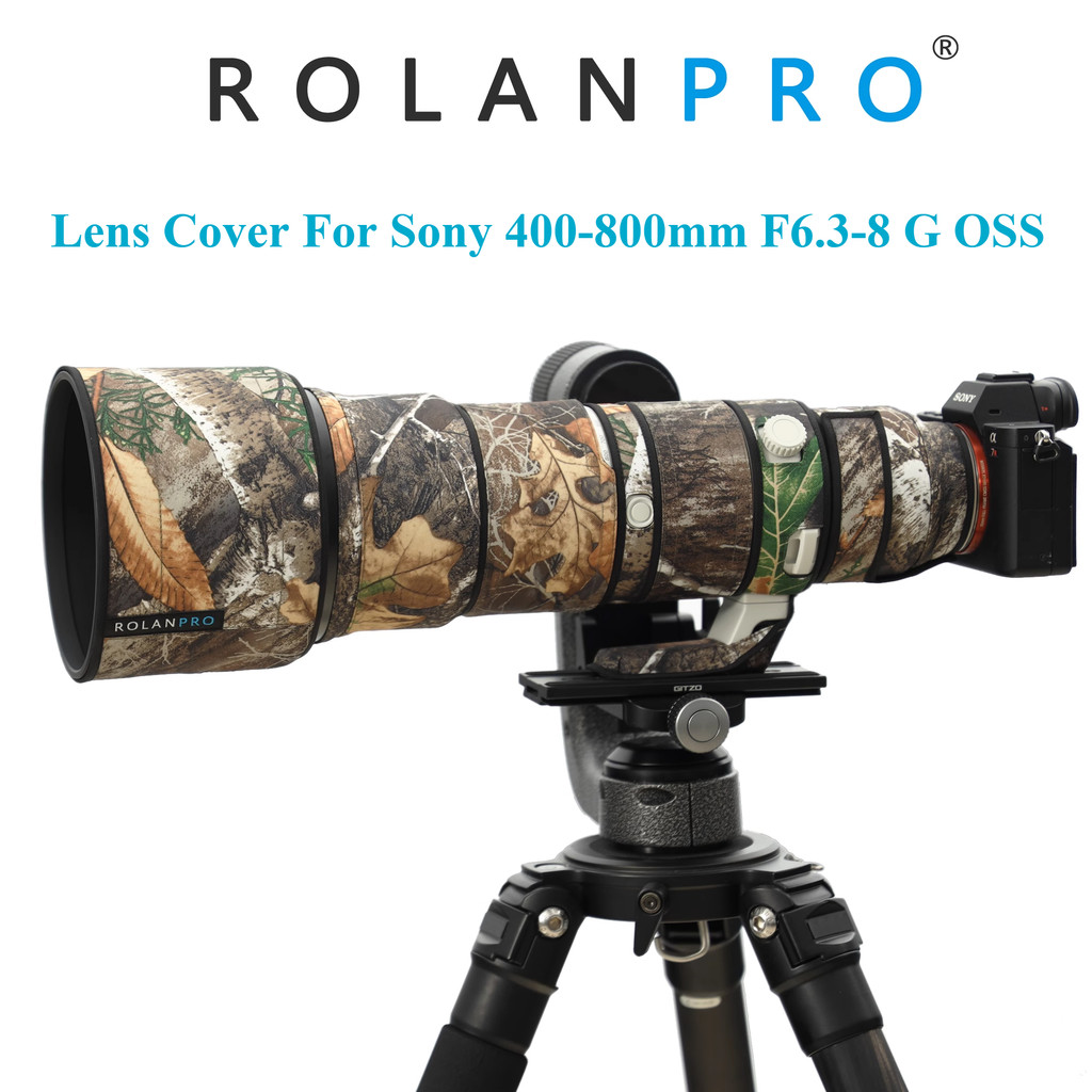 Rolanpro Lens Cover For Sony 400-800mm F6.3-8 G OSS protective case with different colors