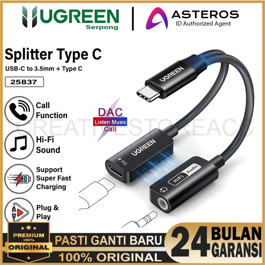 UGREEN 70308 60164 20192 80154 USB OTG USB C ถึง USB A 3.0 + USB C CHARGING 60W สําหรับ IP15