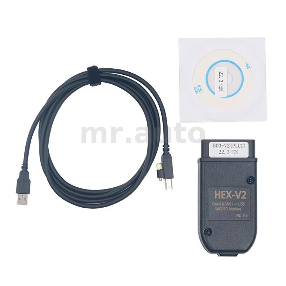 2024 ใหม่ล่าสุด VCDS 24.7 VAG เครื่องสแกนเนอร์เครื่องมือสาย OBD2 วินิจฉัยหลายภาษา HEX V2 Wesheu VCDS VAG COM สําหรับ Audi Skoda 0Volkswagen ราคา ถูกที่สุด ดีลบีเคเค แกลเลอรีภาพที่ 3