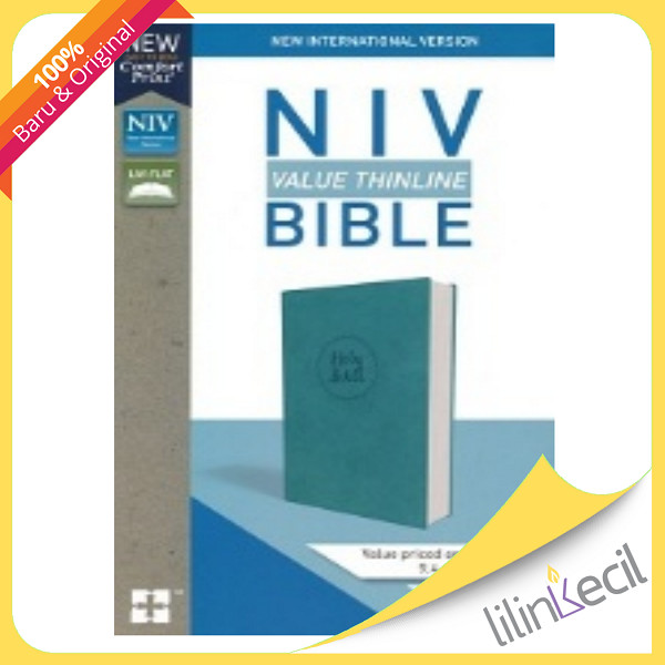 NIV Value Thinline Bible Blue, หนังสือหนังเลียนแบบ