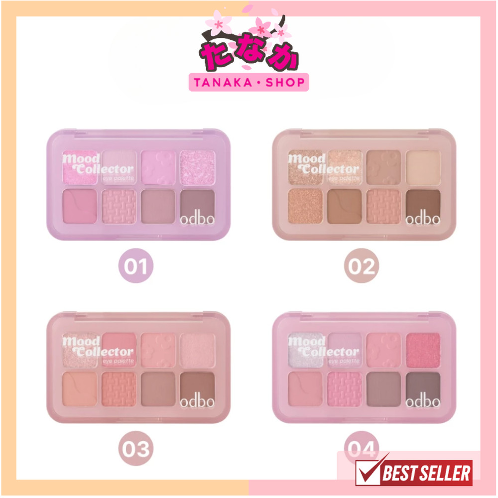 🔥แท้/ถูกที่สุด/ไลฟ์ทุกวัน🔥(1ชิ้น) OD2030 ODBO MOOD COLLECTOR EYE PALLET (L)