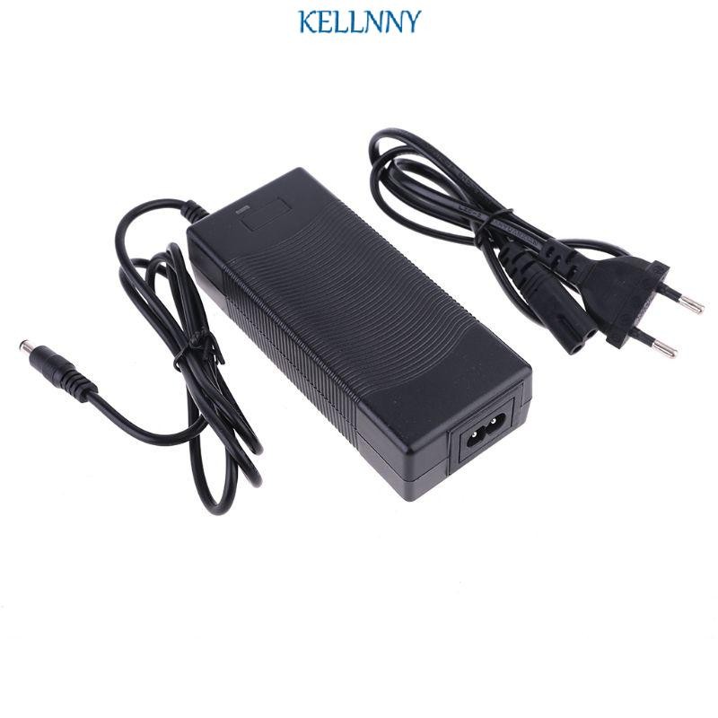 Kellnny 36V 2A เครื่องชาร์จลิเธียมจักรยานไฟฟ้าสําหรับ 42V 2A M365 ไฟฟ้า