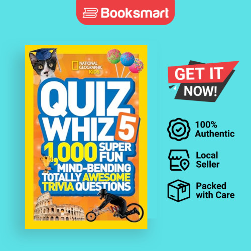 National Geographic Kids Quiz Whiz 5 โดย Random House Us - ปกอ่อน - 9781426319075 -เด็กไม่แก้ไข