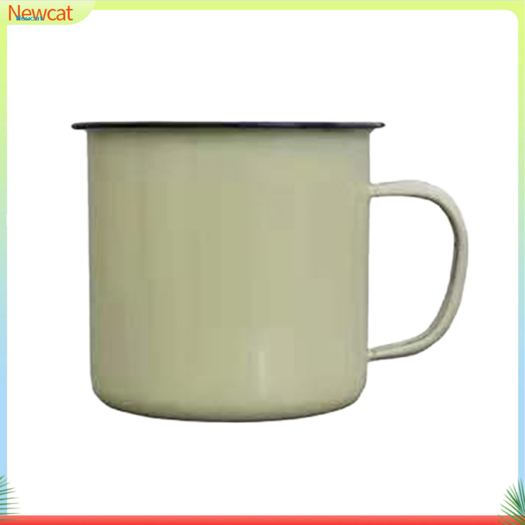 {Newcat} แก้วกาแฟสีสันสดใส Retro Drinkware ของขวัญ Handmade เซรามิคถ้วยชา Retro สไตล์ขนาดใหญ่ความจุ Tumbler สําหรับกิจกรรมกลางแจ้งเอเชียตะวันออกเฉียงใต้ Buers ที่ชื่นชอบ