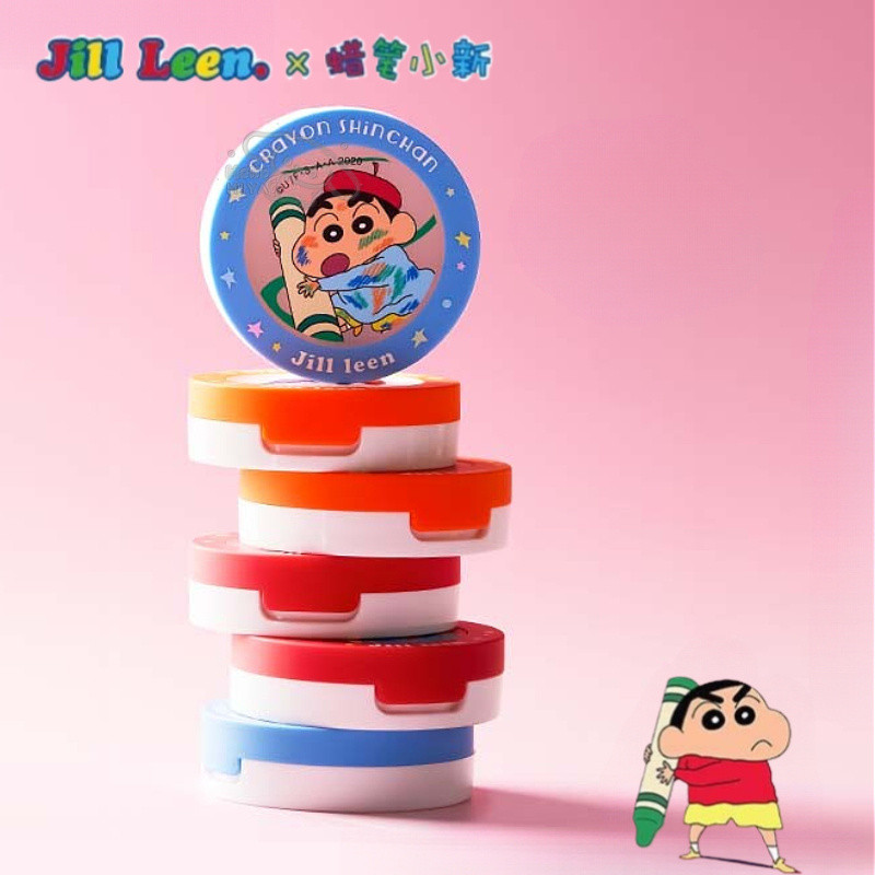JILL LEEN บลัชออน Crayon Shin-Chan กราฟฟิตี้ คิงส์ ลิมิเต็ด อิดิชั่น บลัชออน นุ่ม หมอก บลัชออน