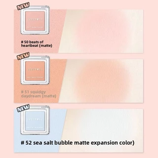 Judydoll Blush Single Color Blush Highlight Contour Purple Peach Matte Natural Creamy Apricot Pinky And Delicate Face Blush