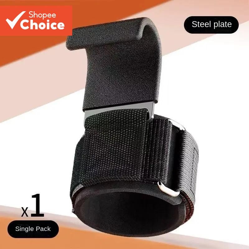 Gravity Up Assist Hook ฟิตเนสยามข้อมือ Grip Strength สายรัดเสริม Hard Pull