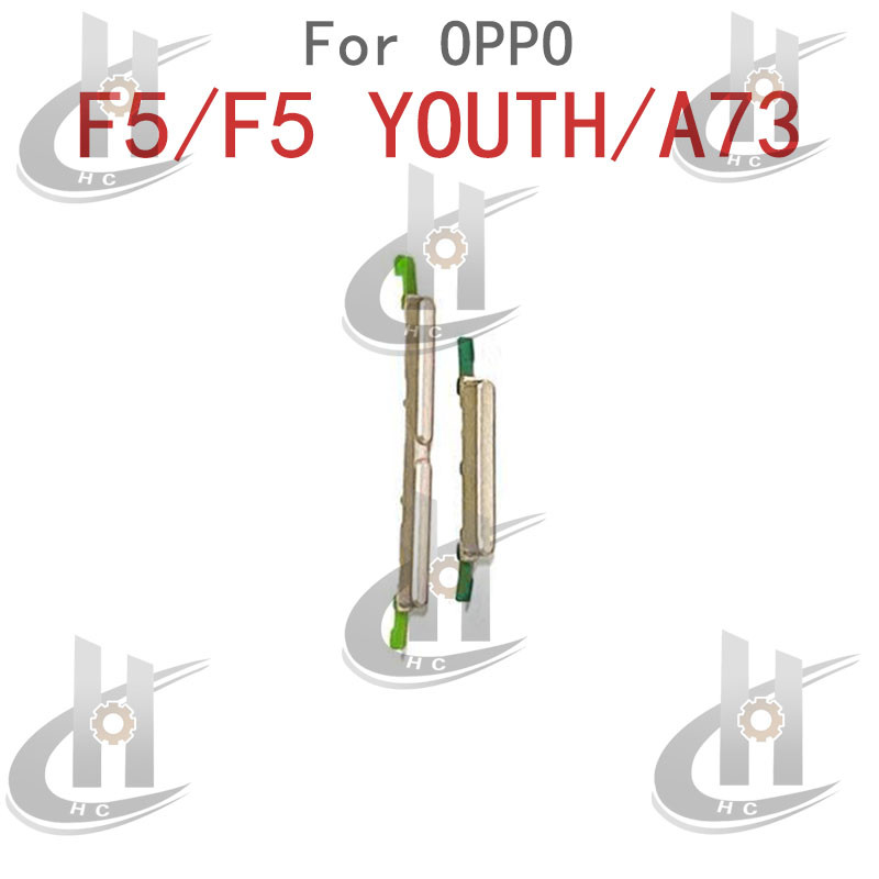 สําหรับ OPPO F5 / F5 YOUTH / A73 ปุ่มปรับระดับเสียงไฟ ปุ่มสายเคเบิล Flex ปุ่มปิดระดับเสียงปุ่มขึ้นและลงด้านข้าง อะไหล่ทดแทน - รูปที่ 3