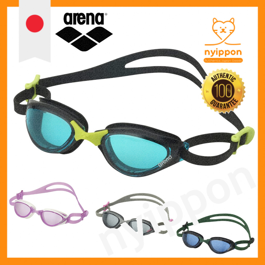 ARENA Swimming Goggles for Fitness Unisex - Arena Walbo with Anti-Fog Technology (Re:non)