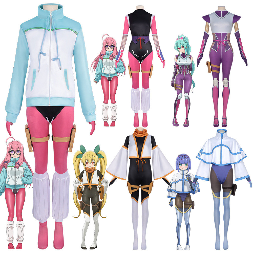 ฉันอาศัยอยู่กับอัศวินหญิงนินจา Natsumi Izumi Hinabe Shirai Momochi/Ideura คอสเพลย์ Kunoichi Hina Izu