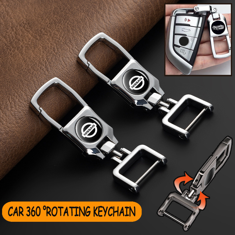 Nissan พวงกุญแจรถยนต์ กุญแจล็อคเอว พวงกุญแจนิรภัย พวงกุญแจป้องกันการสูญหาย Nissan Juke March Kicks A