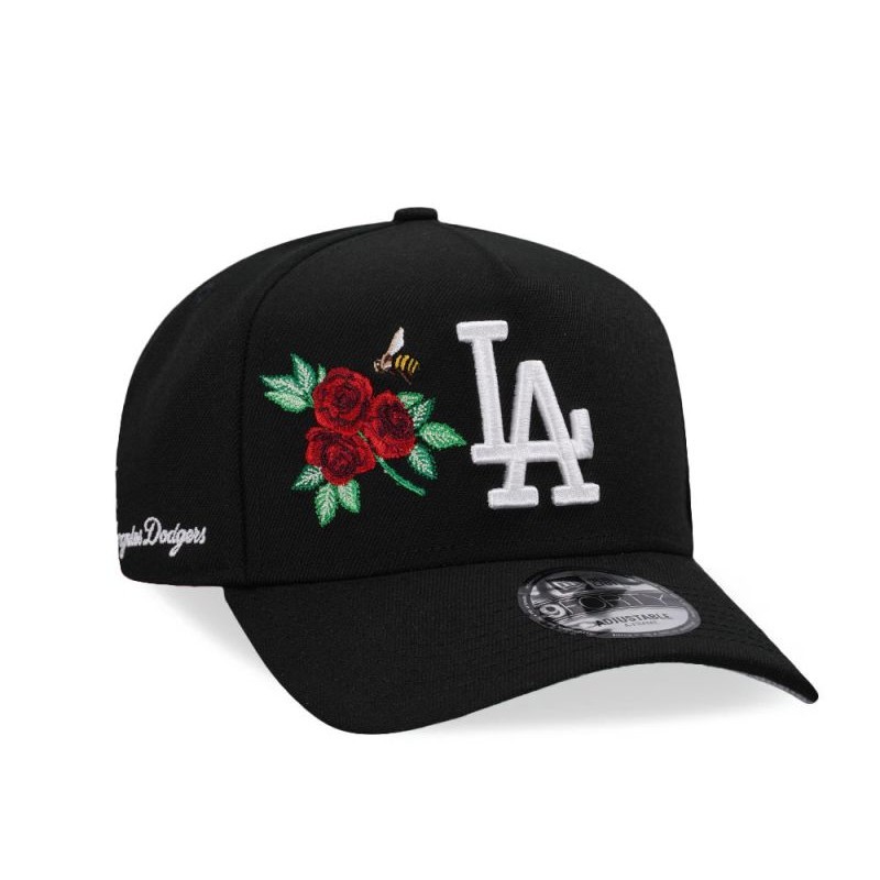 หมวกเบสบอล New Era Los Angeles Dodgers Floral Classic 9Forty A-Frame แบบปรับได้