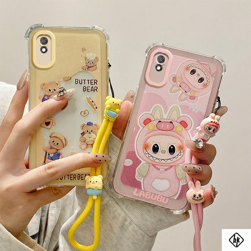 เคส Redmi 9A ป้องกันการตกการ์ตูนการ์ตูนตุ๊กตาของเล่นการ์ตูน TPU เคสโทรศัพท์ซิลิโคนอ่อนนุ่ม YXDK