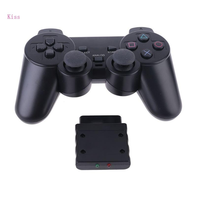 Kiss Gamepad Vibrator 2 4GHz USB Game Controller จอยสติ๊กจับพร้อมตัวรับสัญญาณสําหรับ 2