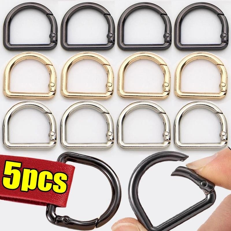 เชื่อมต่อพวงกุญแจ ห่วงโซ่สุนัขสปริงแหวนจับมือคลิป- ง รูปร่างประเภทเปิดกระเป๋าถือสายรัดหัวเข็มขัด ทําเอง กระเป๋าอุปกรณ์เสริม