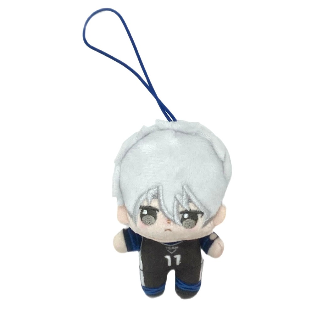 Blue Lock: Episode Nagi - 8cm Plush Doll (Seishiro Nagi/Uniform, Team V, Team White, Rei Oikawa)  
ㅤ