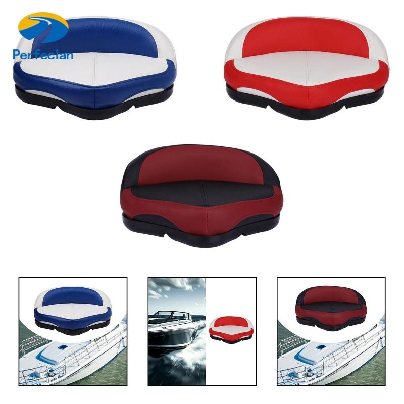 Perfeclan เรือตกปลาที่นั่ง Speedboat ที่นั่ง Cushion กัปตันเบาะเก้าอี้สำหรับ Kayak Canoeing Drifting สปอร์ตน้ำ