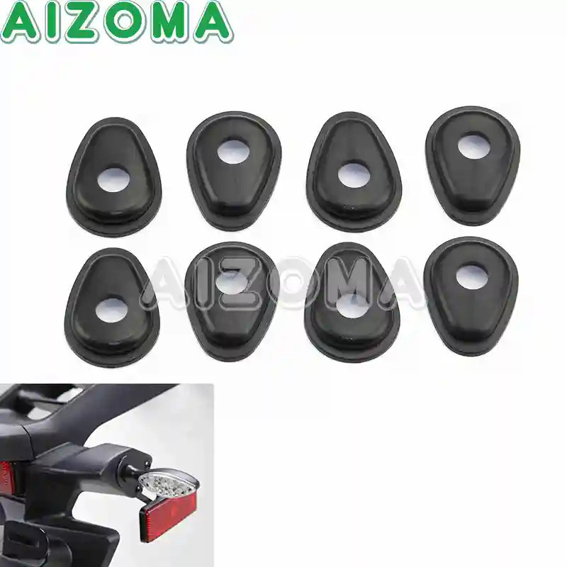 Mo Refit Front & Rear Turn Signal Adapter Spacer Plate for Yamaha MT25 MT03 MT07 MT09 MT10 YZF R1 R6