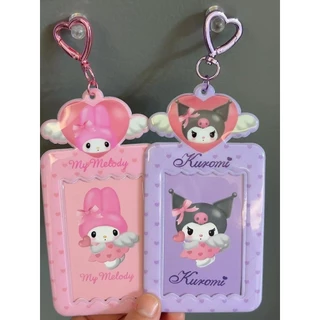 10 ซม.ผู้ถือบัตร Love Angel pvc Aidou Photo Star Chasing Photocard ป้องกันกรณีแสดงจี้