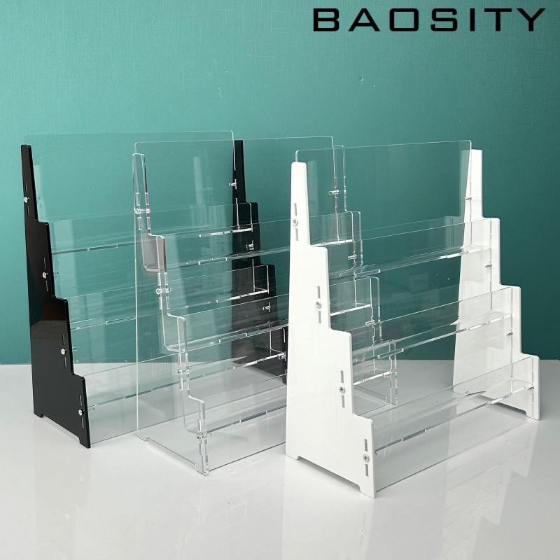 [Baosity] Sports Card Display Shelf Sleeved Trading Cards Display Stand สําหรับขายปลีก