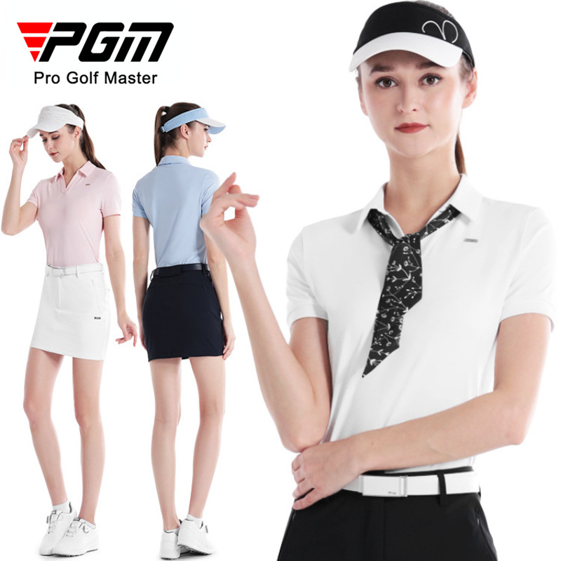 เสื้อยืดกีฬากอล์ฟแห้งเร็ว PGM Lady High Elastic YF669