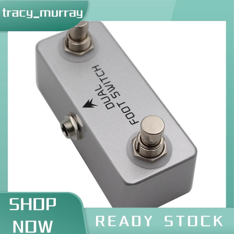 tracy_murray Dual Foot Switch กีตาร์เหยียบ Dual Footswitch กีตาร์เหยียบล็อค Audio Channel Selector ส