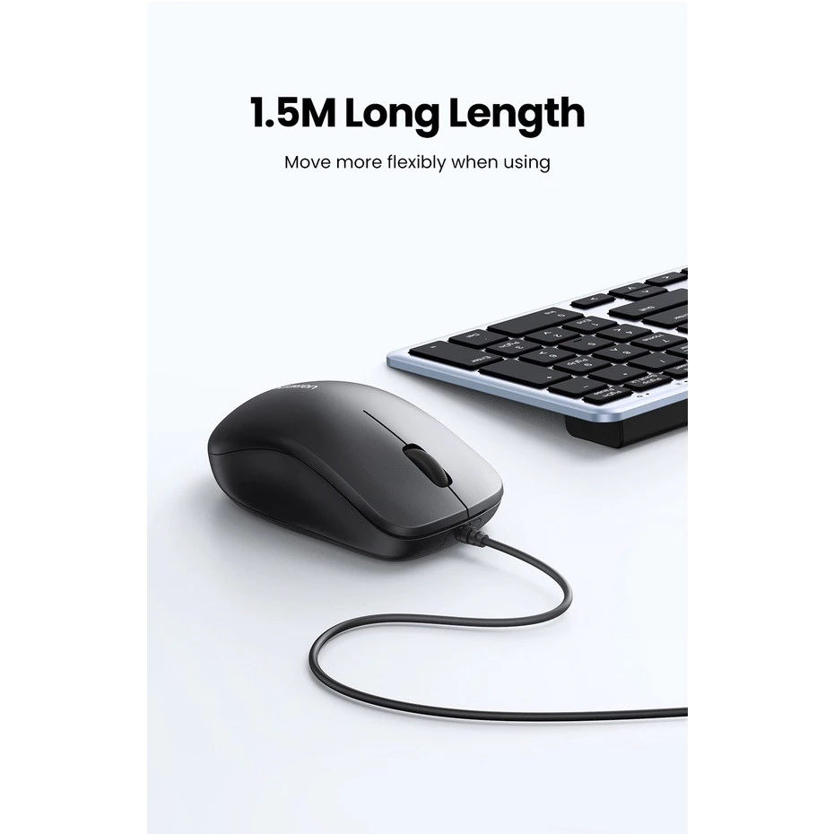 UGREEN เมาส์มีสาย USB MU007 1200 DPI thumbnail 4
