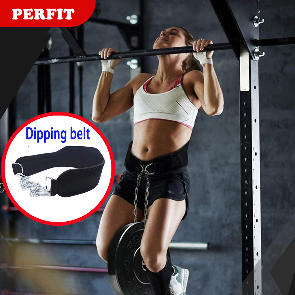 เข็มขัดถ่วงน้ำหนัก เข็มขัดถ่วงออกกำลังกาย Dipping belt
