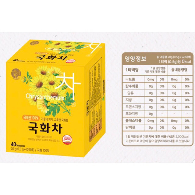 ชาดอกเก๊กฮวย Chrysanthemum Tea หอม ละมุน ลดโคเลสเตอรอล ปรับสมดุลร่างกาย Songwon - รูปที่ 2