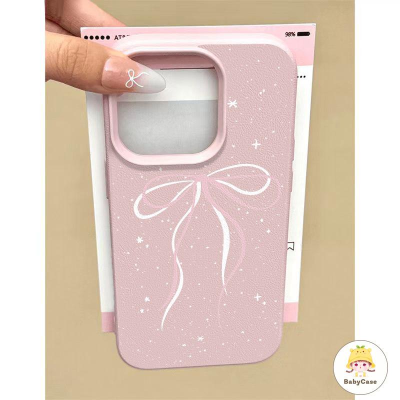 เคสไอโฟน 11 13 สำหรับ iPhone 15 11 13 16 14 12 Pro Max 7Plus XR 8 7 15 14 Plus XS X Max ผ้าคลุมนุ่มสีชมพูสดโรแมนติกสด