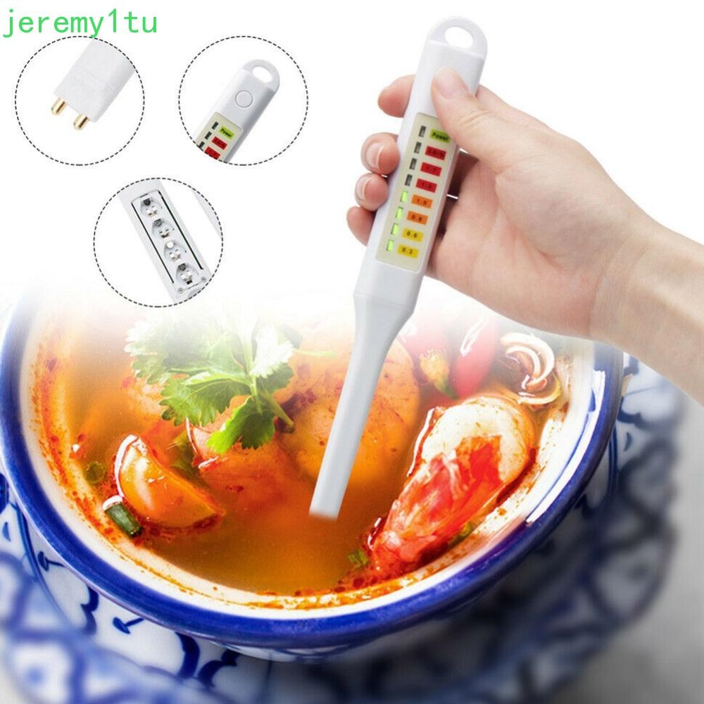 JEREMY Salinometer การวิเคราะห์เครื่องมือวัด 0.3%-2.0% เครื่องวัดความเค็มอาหาร Hydrometer อาหาร Salinometer เกลือความเข้มข้นเมตร