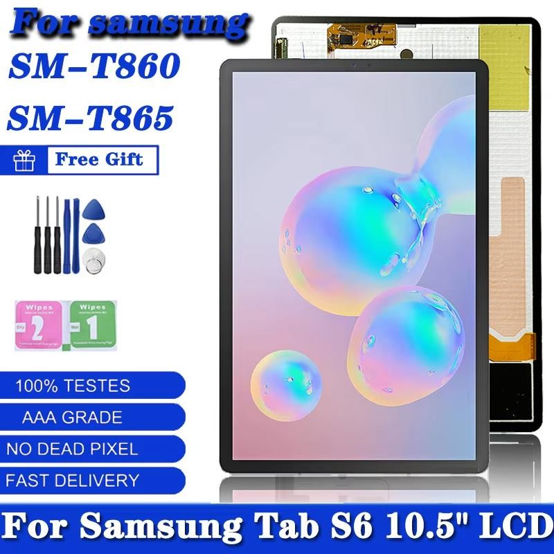 10.5 "นิ้ว T860 จอแสดงผล LCD สําหรับ Samsung Tab S6 SM-T860 SM-T865 T867 SM-T865N T867V T867U T867R4