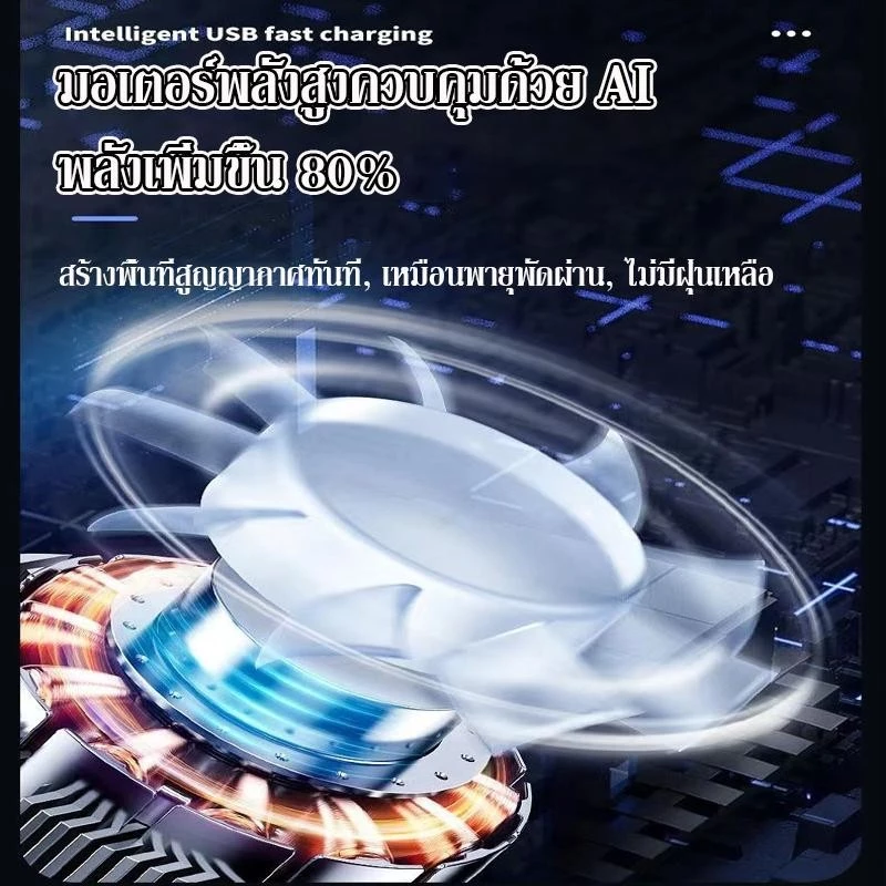 เครื่องดูดฝุ่น 99000Pa เครื่องดูดฝุ่นในรถยนต์ 1200W เครื่องดูดฝุ่นไร้สายแบบดูดแรง เครื่องดูดฝุ่นในรถยนต์แบบมือถือ thumbnail 8