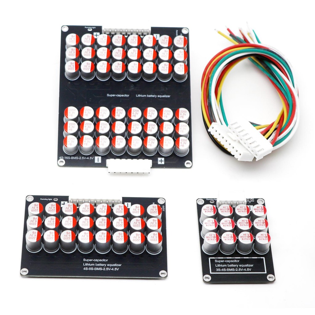 4S 8S 16S 5A Active Equalizer แบตเตอรี่ลิเธียม Balancer Energy Transfer Lifepo4 Li-ion BMS ป้องกัน