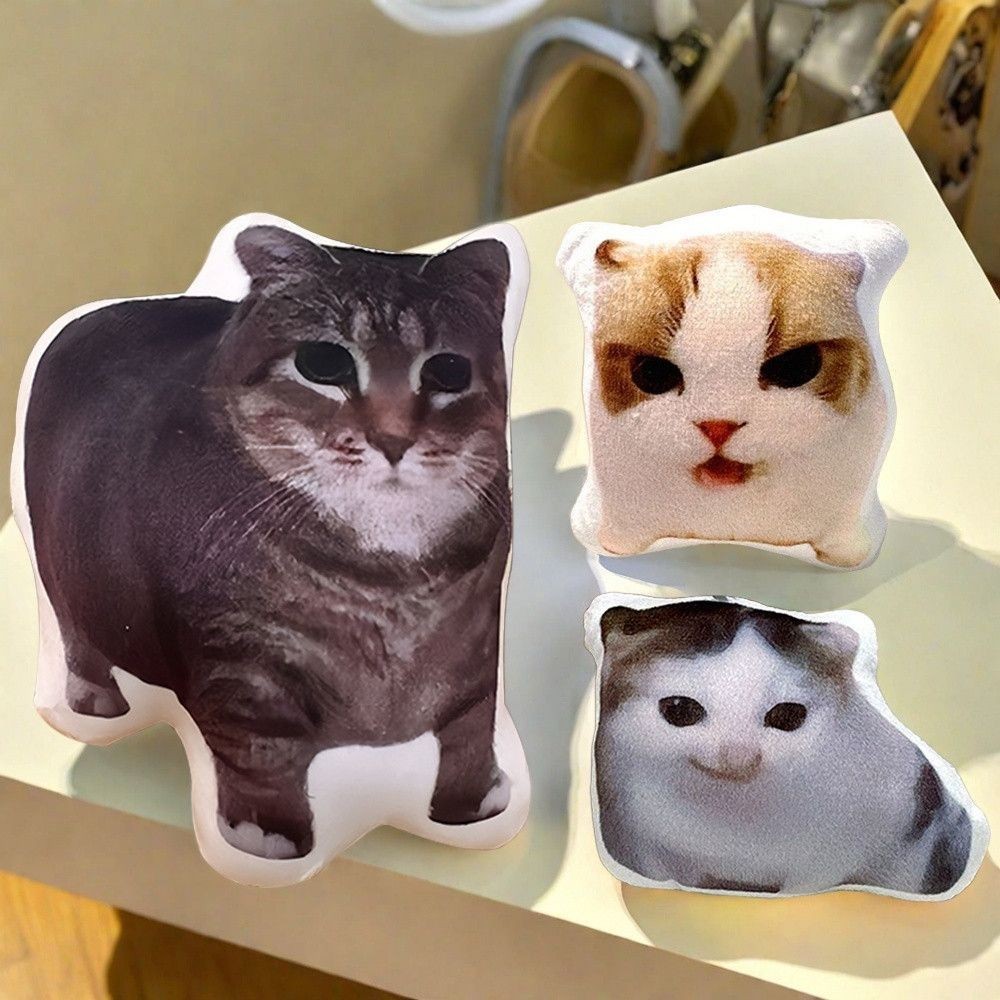 ตลก Brainrot แมวพวงกุญแจสําหรับอุปกรณ์เสริมกระเป๋า OIIA OIIA Meme Uia Meow เสียง Key Chain เครื่องปร