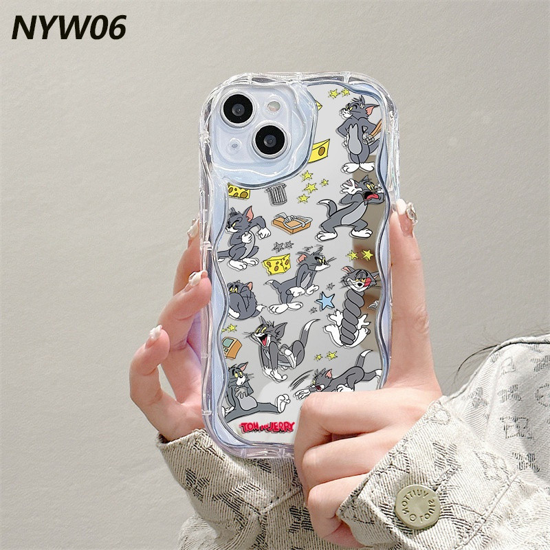 SAMSUNG ภาพน่ารักละลายกระจกสําหรับSamsung A07 A17 A70 A71 A72 A73 5G J2 Prime J4 Plus J5 Prime J6 Pl