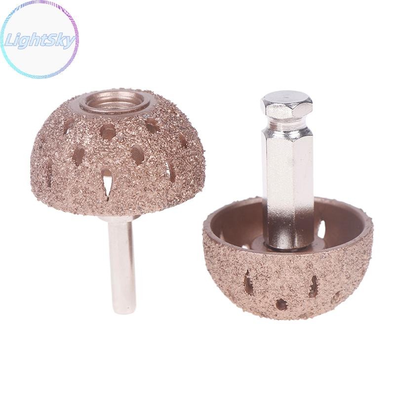 LightSky เครื่องมือบดยางซ่อมบดหยาบ Grit Buffing ล้อ Linking Rod ยาง Buffing ล้อยางซ่อมเครื่องมือ TH