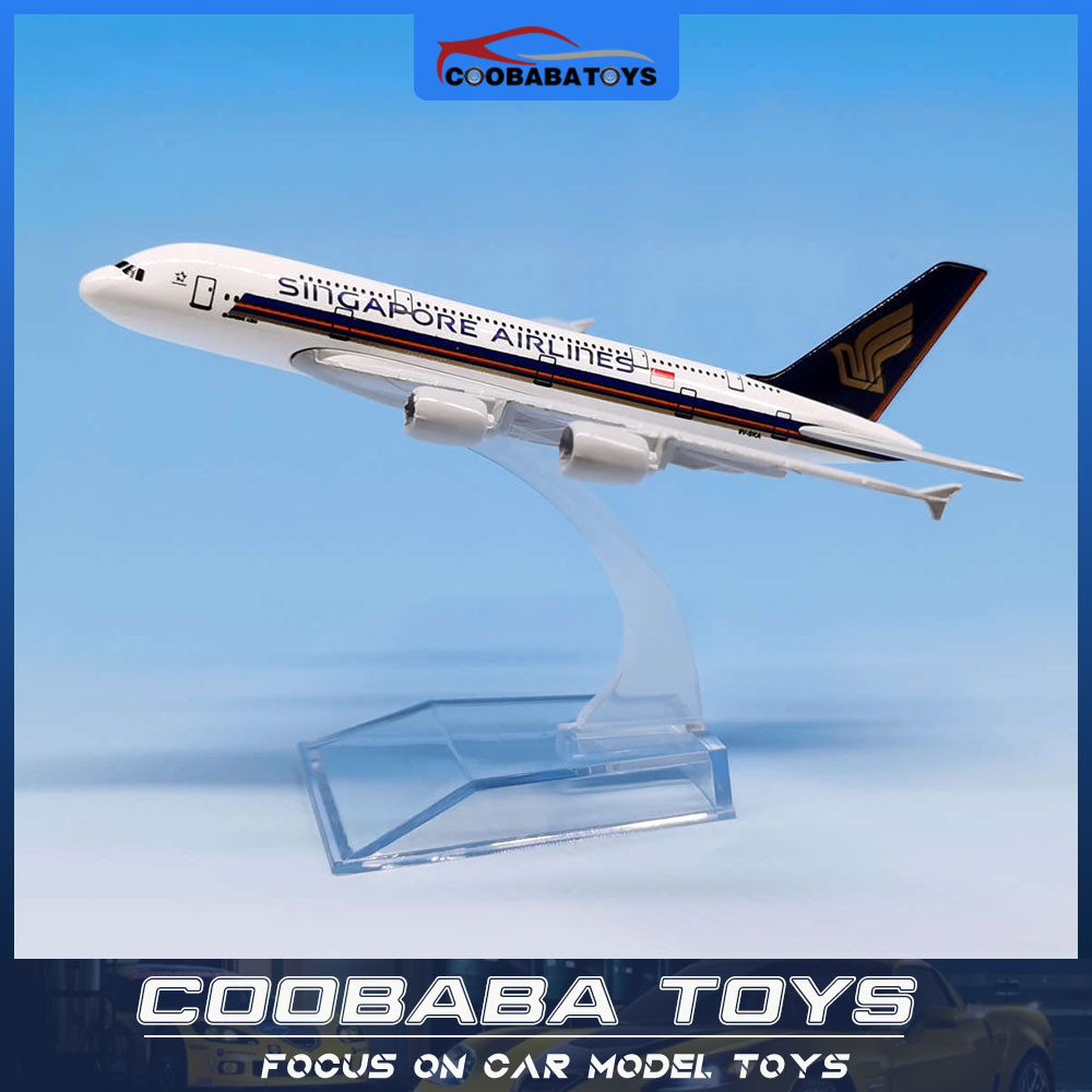 CBB 1:400 สิงคโปร์ A380 เครื่องบินโลหะผสม Diecast รุ่นของเล่นเด็กเด็กผู้ใหญ่คอลเลกชัน Fast Shipping