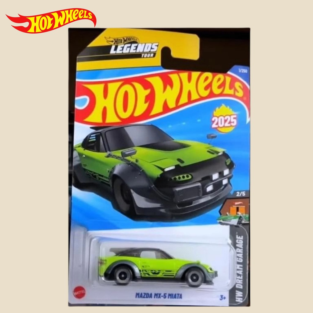 Hot Wheels Mazda RX-5 1:64 รถเหล็ก 1 Mainline 25G สําหรับเด็กและนักสะสม