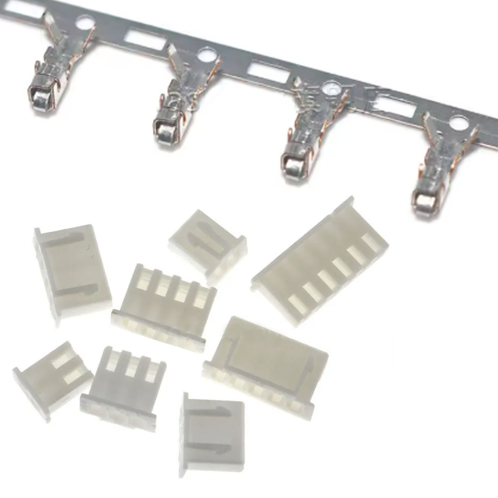 50/100pcs XH2.54 JST โลหะหญิง Pin Contact Crimp Terminals พลาสติกชายตัวเชื่อมต่อ 2.54 มม.2P-16P Connector Housing กรณี