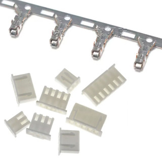 50/100pcs XH2.54 JST โลหะหญิง Pin Contact Crimp Terminals พลาสติกชายตัวเชื่อมต่อ 2.54 มม.2P-16P Connector Housing กรณี