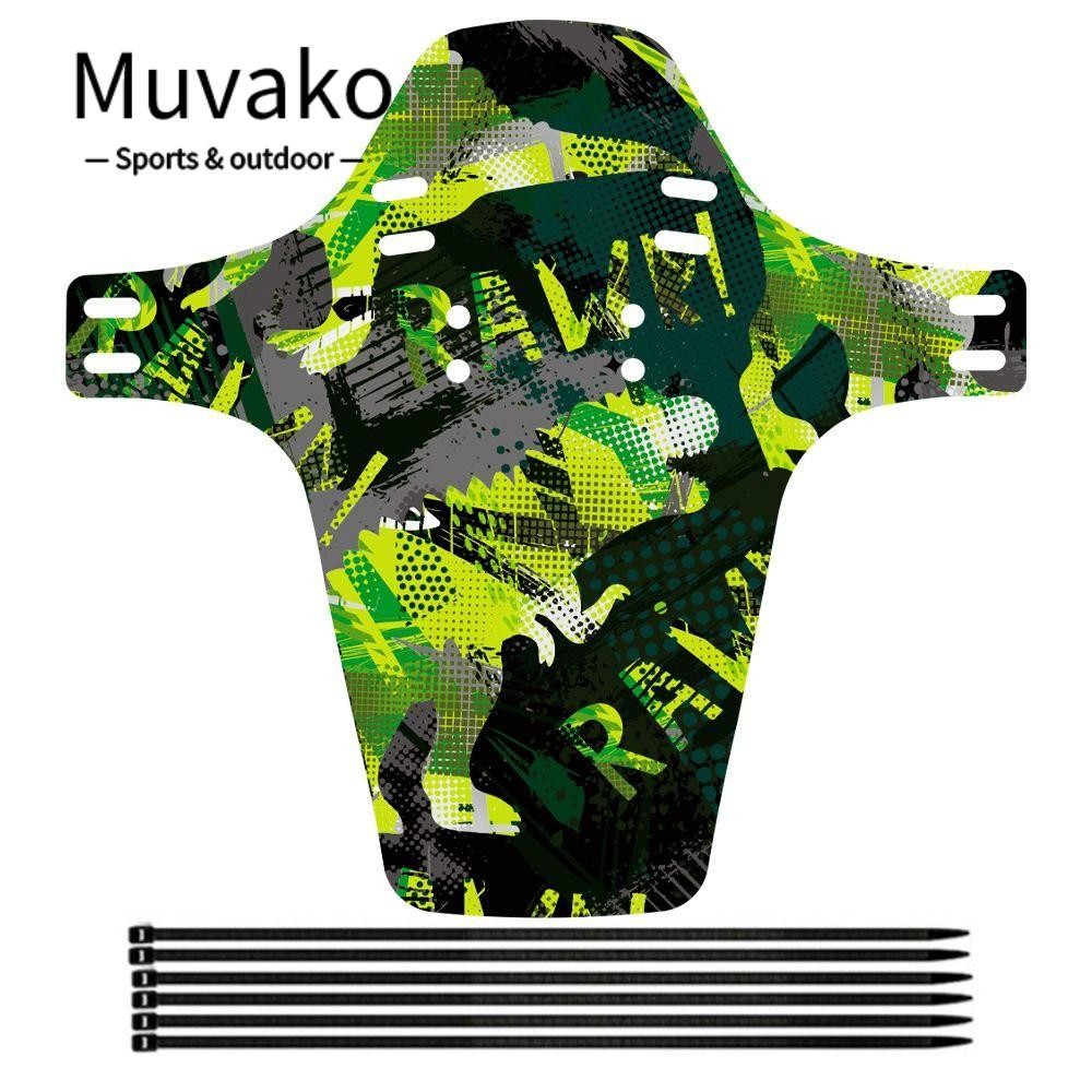 บังโคลนจักรยayan MUVAKO หลากหลายสี กันน้ำ กีฬาสากล